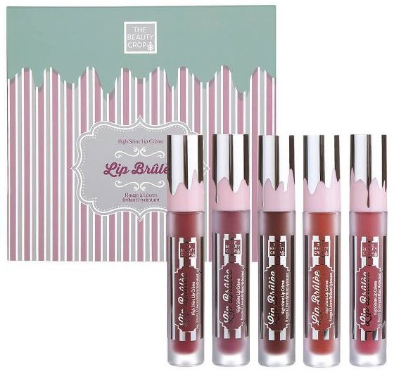 The Beauty Crop Women's Sultry Berries Reds Lip Brulee Set
