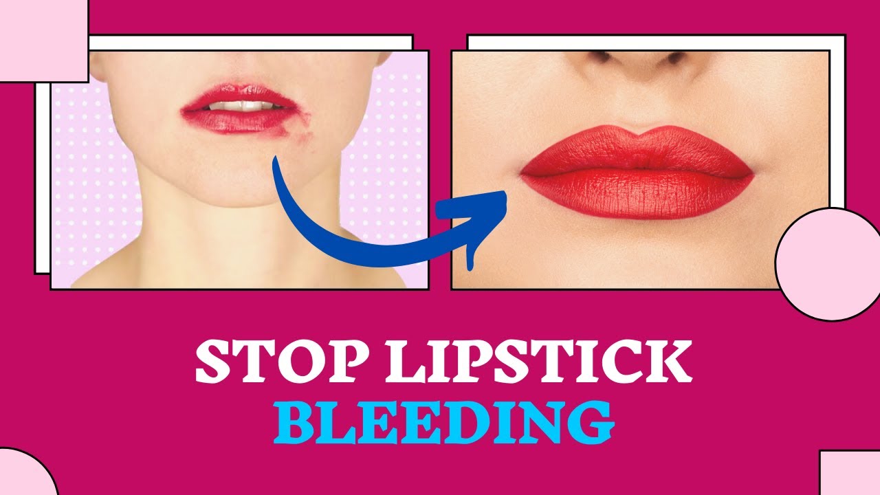 How To Apply Lipstick Without Bleeding