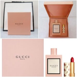 The Gucci Bloom Gift Set With Lipstick