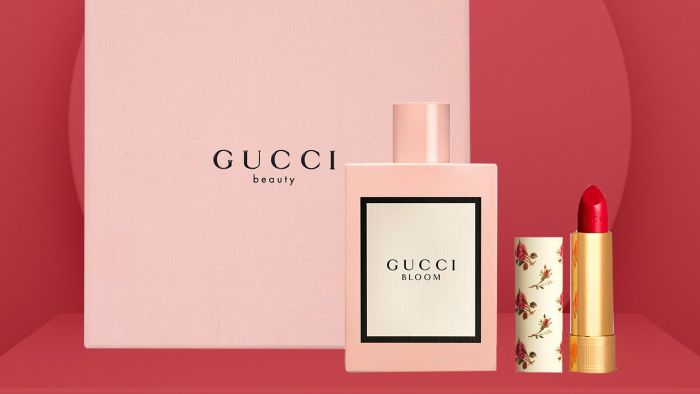 The Gucci Bloom Gift Set With Lipstick 3
